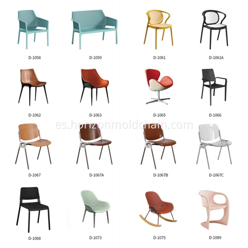 European plastic chairs2